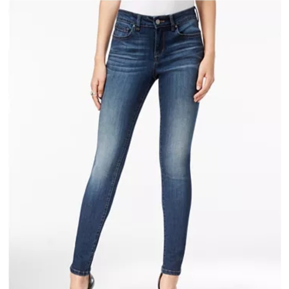 William Barry Denim - William B blue skinny jeans